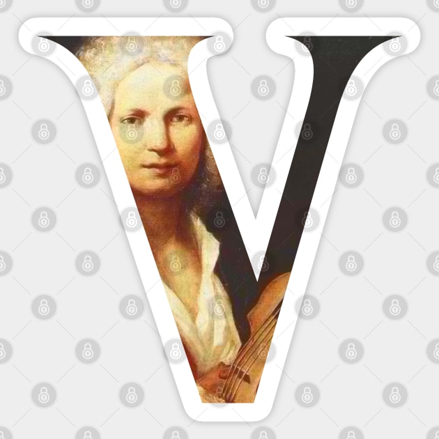 V for Vivaldi Sticker by ClassicalMusicians